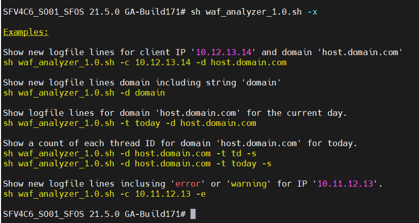 Sophos Firewall reverseproxy.log analysis script